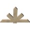 Ekena Millwork Kennewick Rough Sawn Timber Gable Bracket, Douglas Fir, 48"W x 32"H x 2"D x 6"F, 16/12 Pitch GBW048X32X0206KEN00RDF - alternate 3
